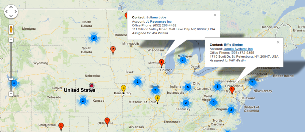 Google Maps for SugarCRM