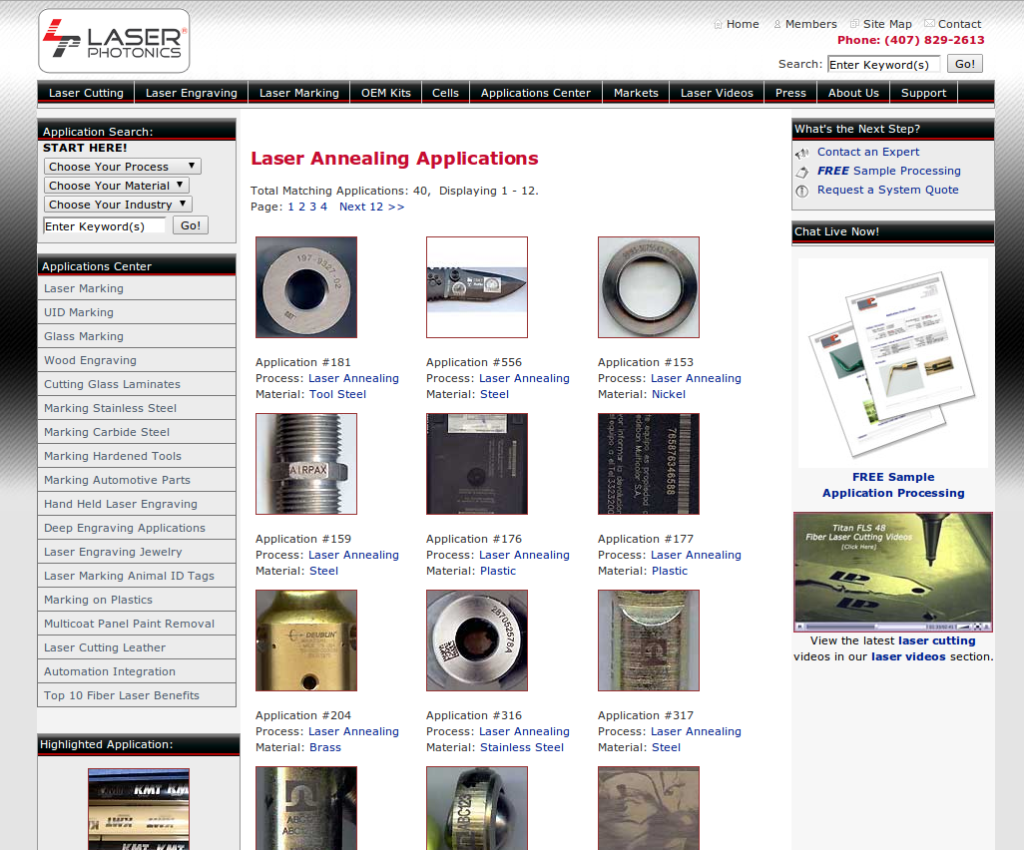 Laser Photonics Application Development