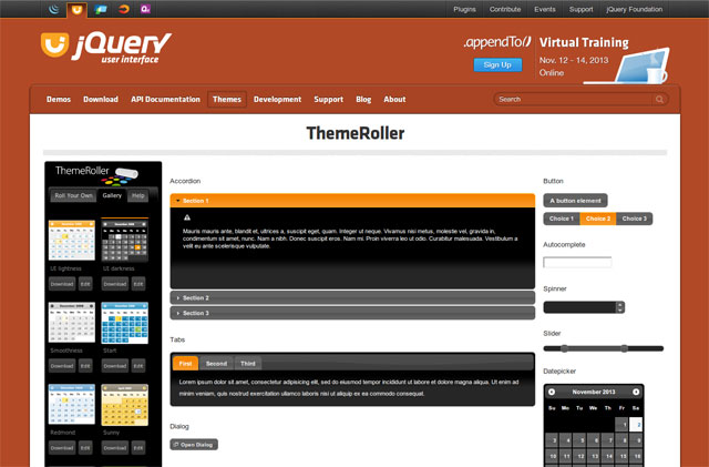 jQuery UI Improvements